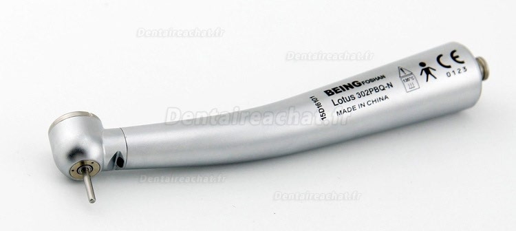 Being Lotus 302PBQ turbine dentaire tête standard avec lumiere avec raccord rapide nsk compatible